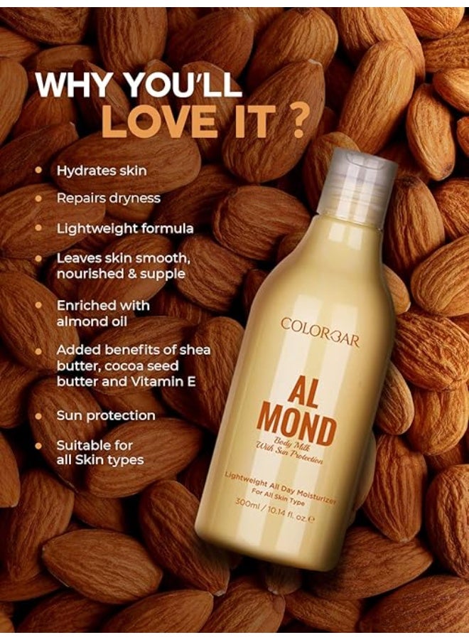 Colorbar Almond Body Milk, 300 ml - Image 3